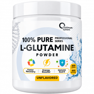 100% Pure Glutamine Powder 300 грамм