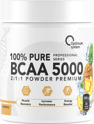 100% Pure BCAA 5000 Powder 200 грамм