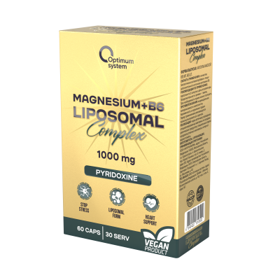 Magnesium + B6 Liposomal Complex 60 капсул