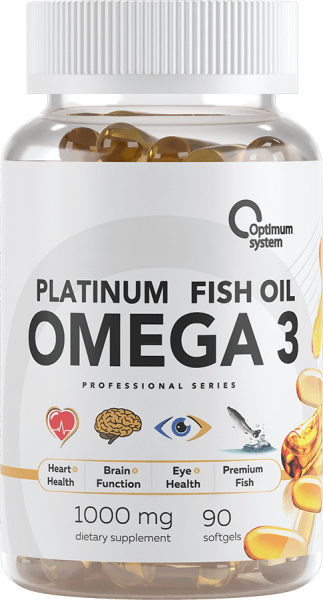 Omega-3 Platinum Fish Oil 90 капсул