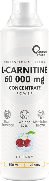 L-Carnitine Concentrate 60 000 Power 500 мл (Вишня)