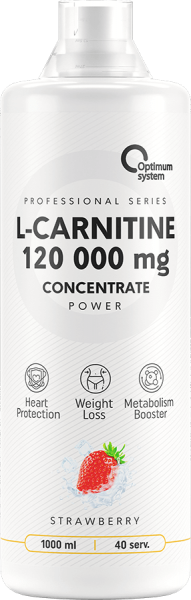 L-Carnitine Concentrate 120 000 Power 1000 мл (Клубника) L-Carnitine Concentrate 120 000 Power 1000 мл (Клубника)