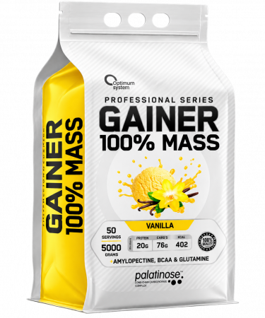 100% Mass Gainer 5000 грамм (Ваниль)