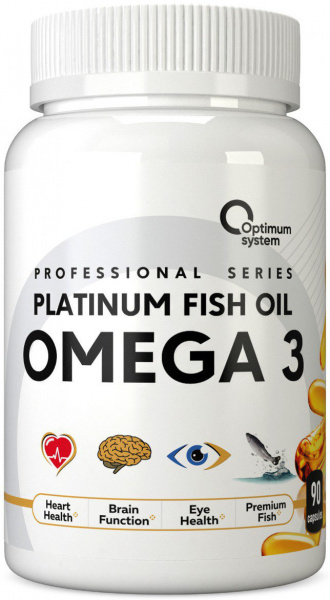 Omega-3 Platinum Fish Oil 90 капсул