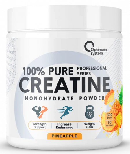 100% Pure Creatine Monohydrate 300 грамм (Ананас)