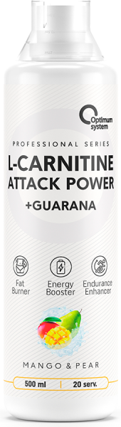 L-Carnitine Attack Power 500 мл (Манго-груша)