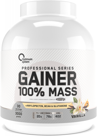 100% Mass Gainer 3000 грамм (Ваниль)