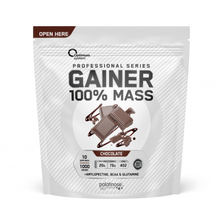 100% Mass Gainer 1000 грамм (Шоколад)