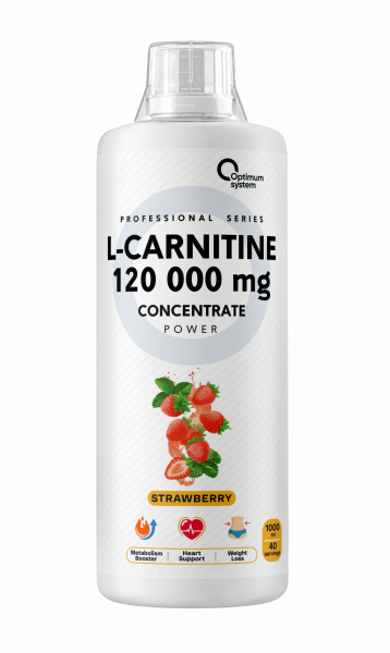 L-Carnitine Concentrate 120 000 Power 1000 мл (Клубника)