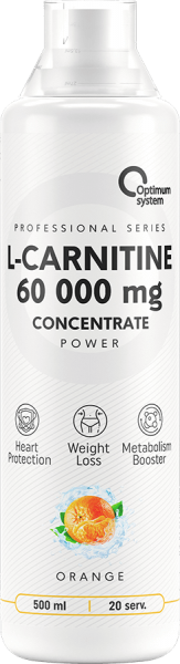 L-Carnitine Concentrate 60 000 Power 500 мл (Апельсин)