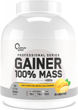 100% Mass Gainer 3000 грамм (Банан)